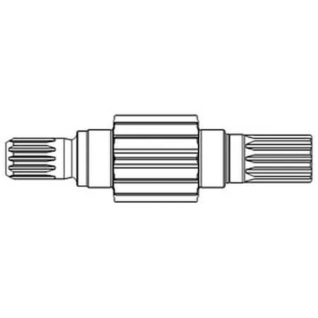 Aftermarket New Brake Piston Shaft Fits CaseIH Tractor Models 1456 1466 1468 528709R2